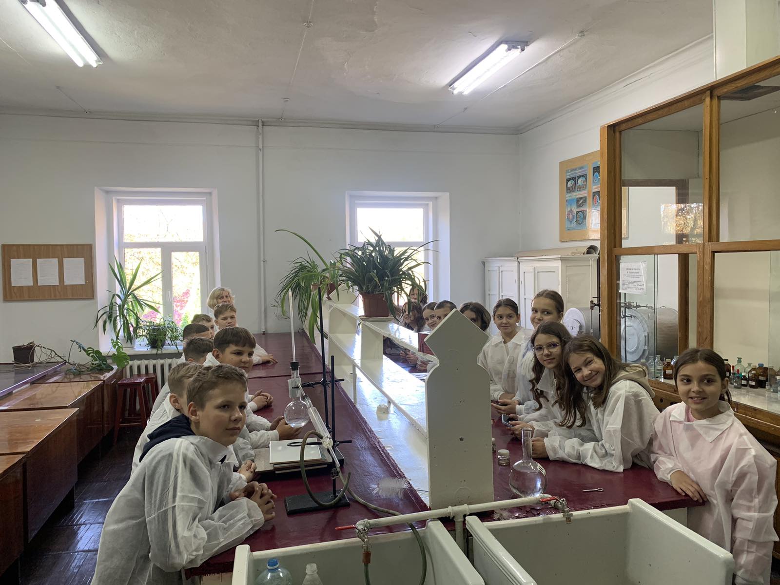 Співпраця кафедри біології УНУС з  ліцеєм № 1 міста Умань