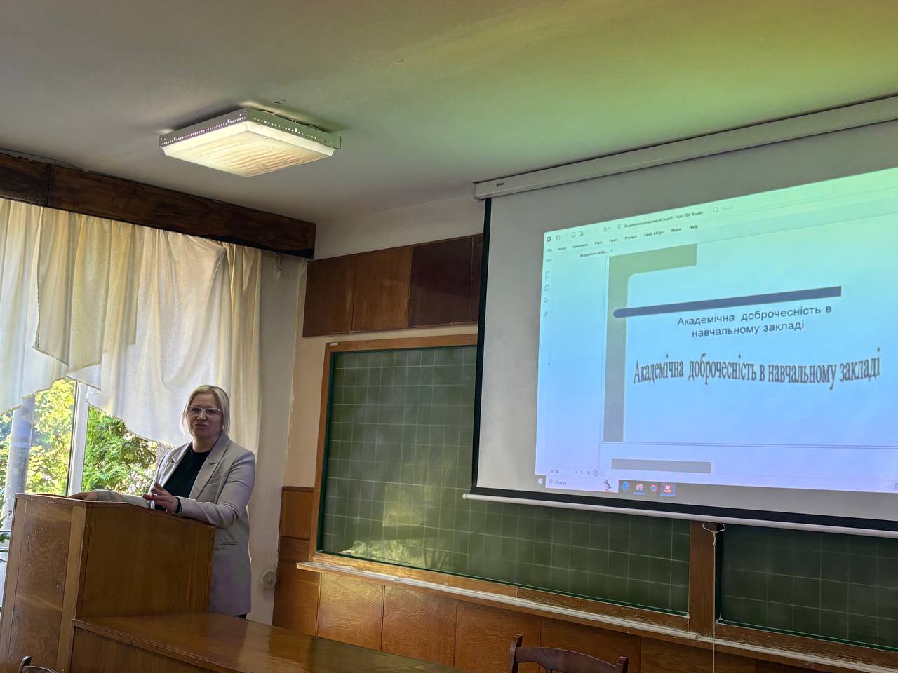 Засідання студентського наукового гуртка кафедри агробіології та біохімії