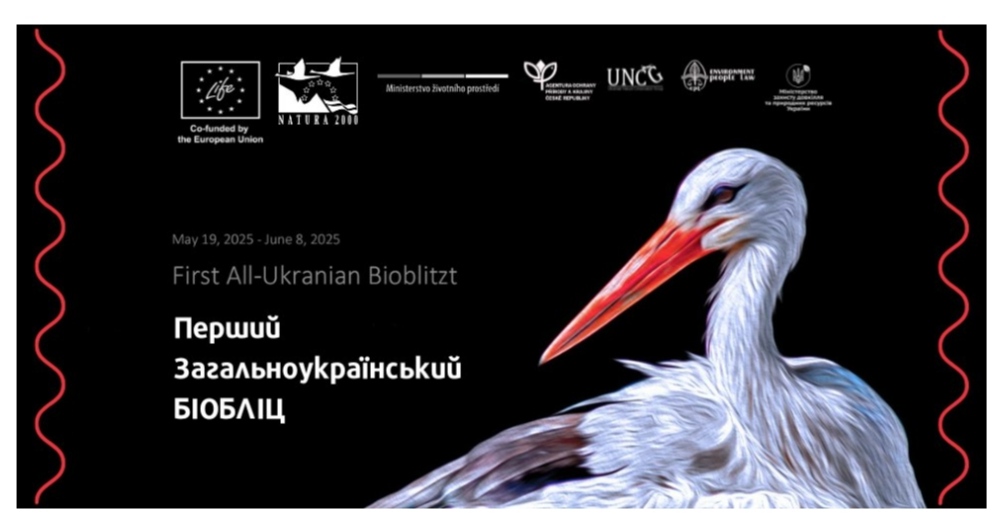 Перший загальноукраїнський біобліц в межах ініціативи  «Збереження природної спадщини для LIFE в Україні»