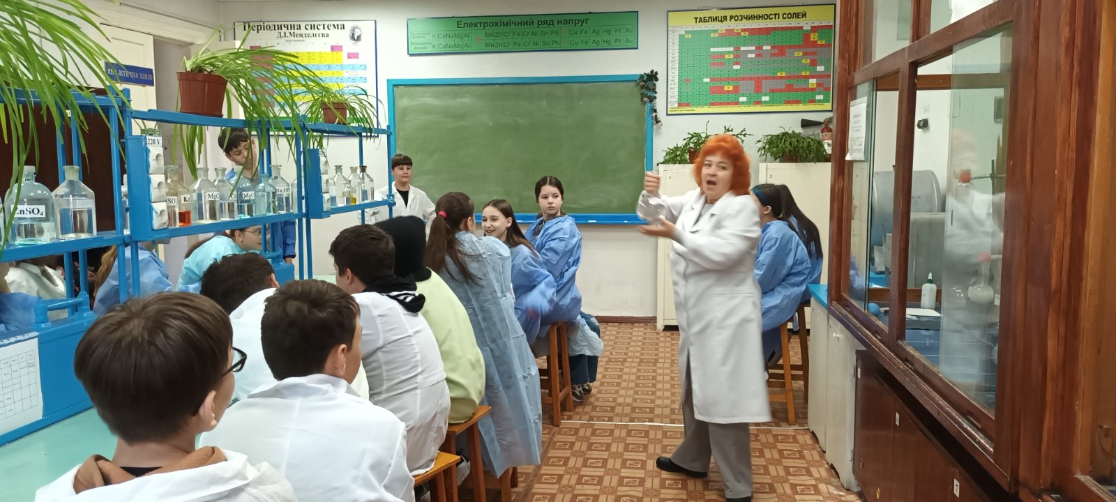 Кафедра біології продовжує співпрацю з Уманським ліцеєм N1